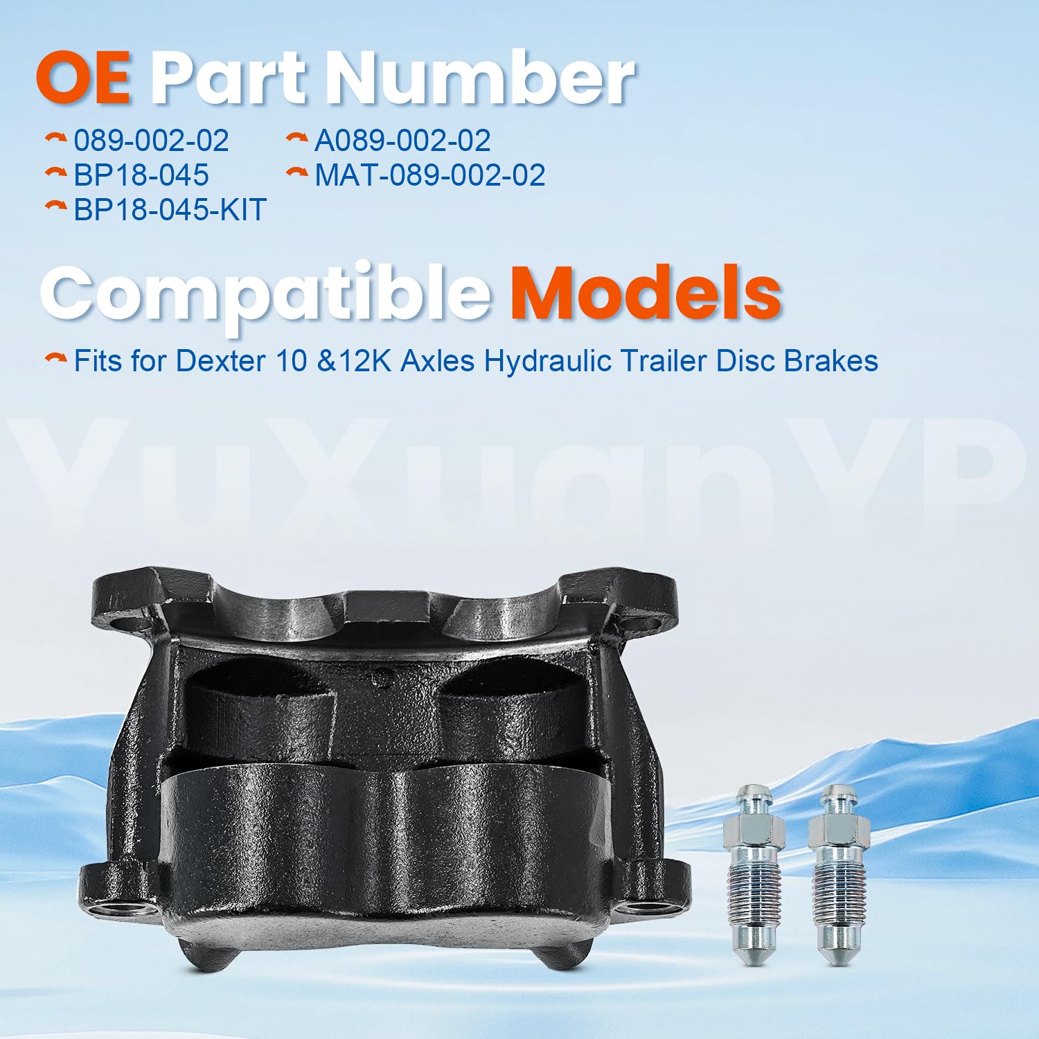 Amazon.com: 089-002-02 Disc Brake Caliper Kit Fits for