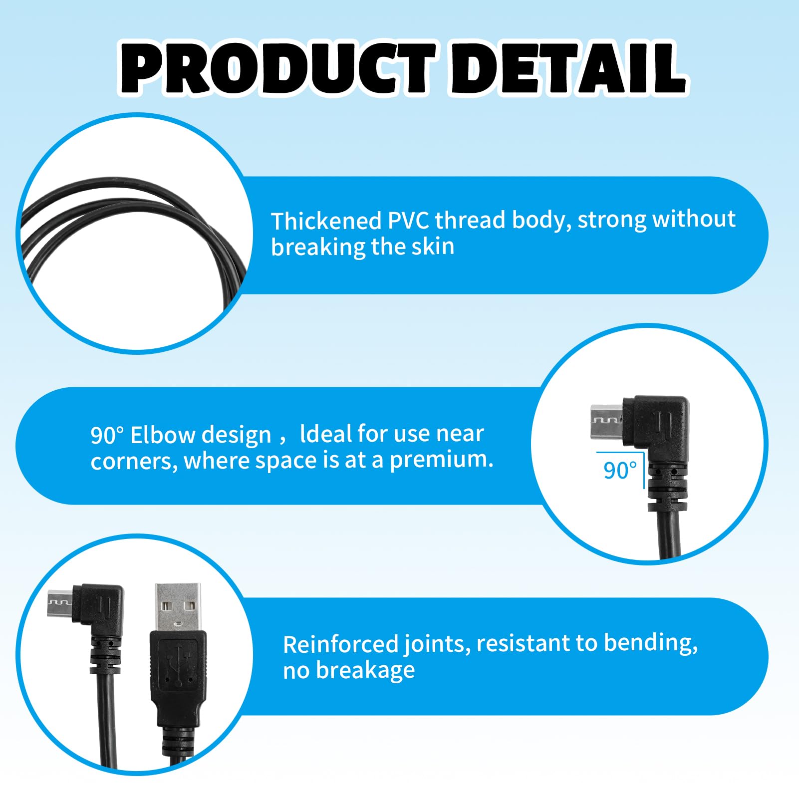 Cavo USB Angolato Per TomTom - Ricarica Per Start, Go, Via, Rider E Altri Modelli - Foto 8