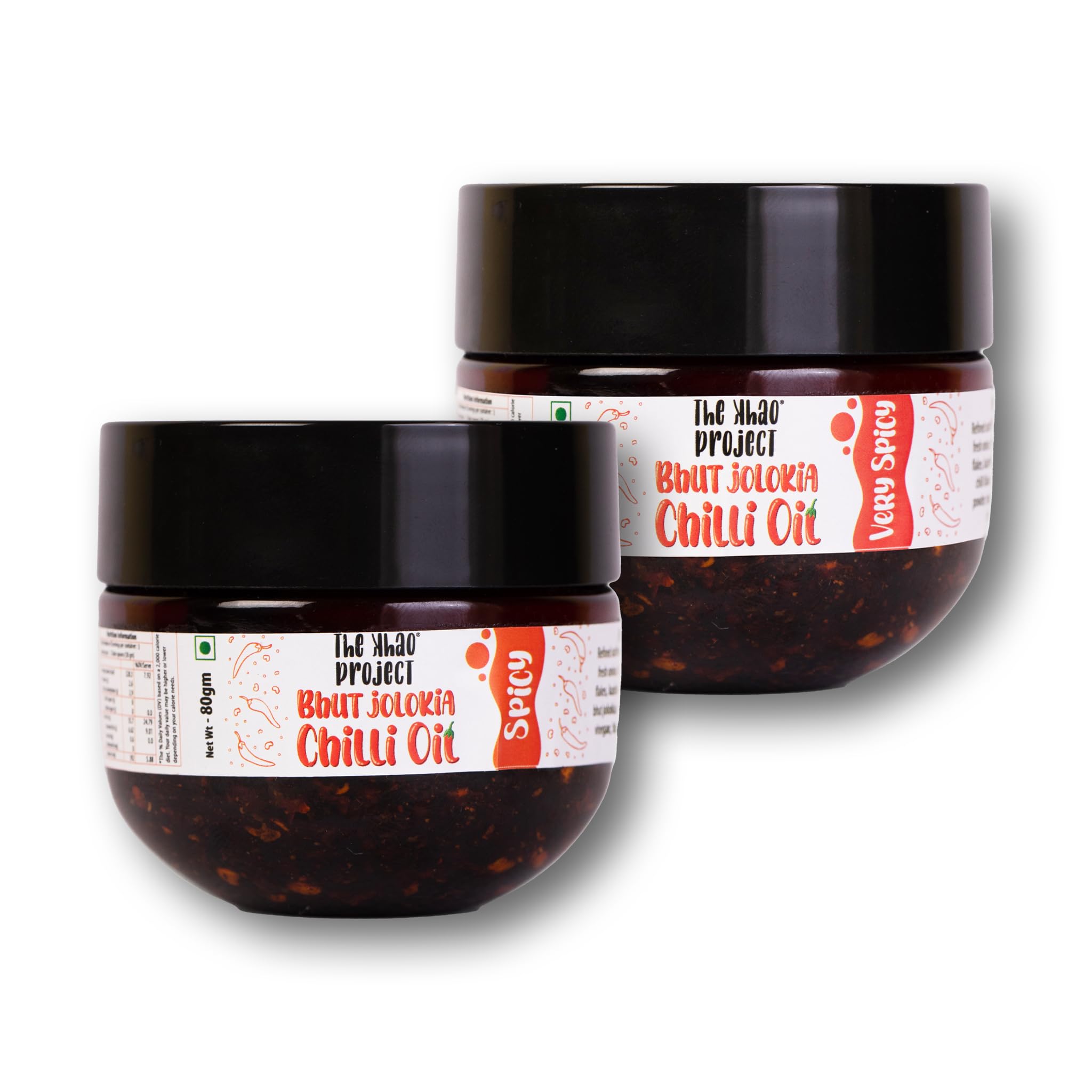 See full amazon price history chart for The Khao Project Bhut Jolokia Crunchy Chilli Oil |Spicy & Very Spicy 80 gms Combo |Made with Crunchy Garlic, Crisp Shallots and Bhut Jolokia| Best with Pizza, Pasta and Momos The Khao Project Bhut Jolokia Crunchy Chilli Oil |Spicy & Very Spicy 80 gms Combo |Made with Crunchy Garlic, Crisp Shallots and Bhut Jolokia| Best with Pizza, Pasta and Momos (B0CJRWF39C) Amazon Price History, Amazon Price Tracker