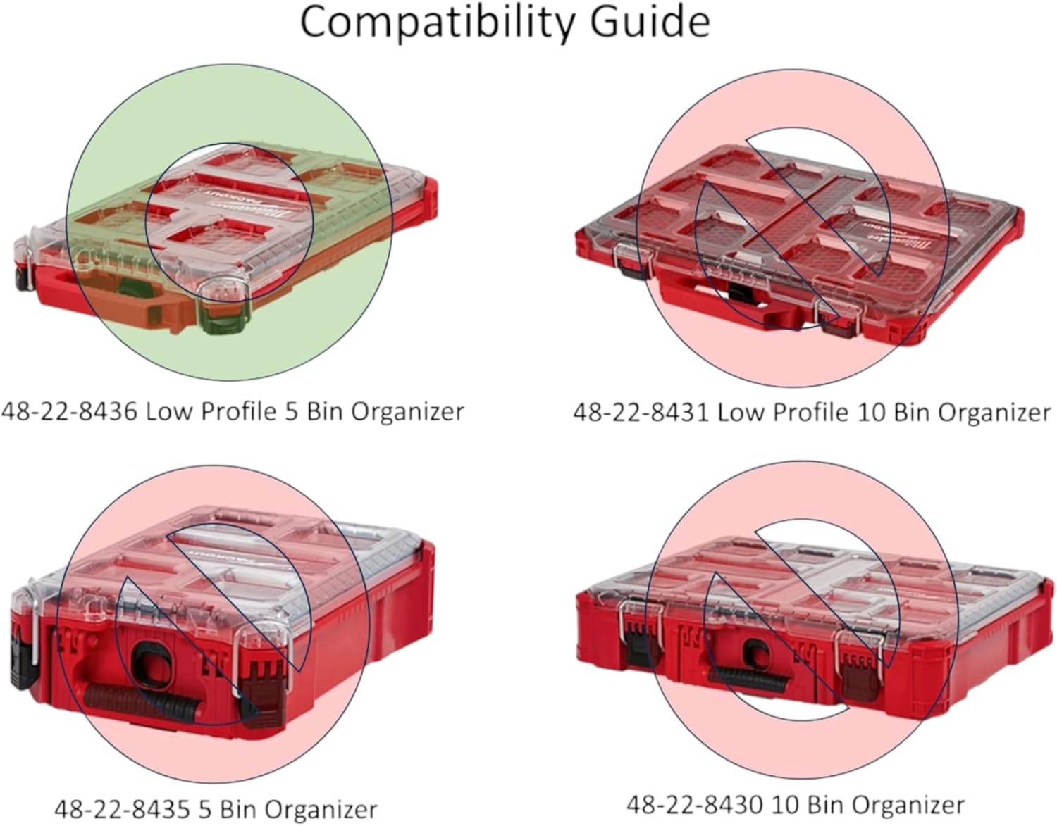 Packout Insert compatible with Milwaukee 3/8" Drive SAE/Metric Ratchet and Socket Mechanics 56-Piece Set (48-22-9008)