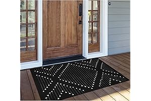 LIVEBOX Aztec Outdoor Rug: Durable Bohemian Beauty