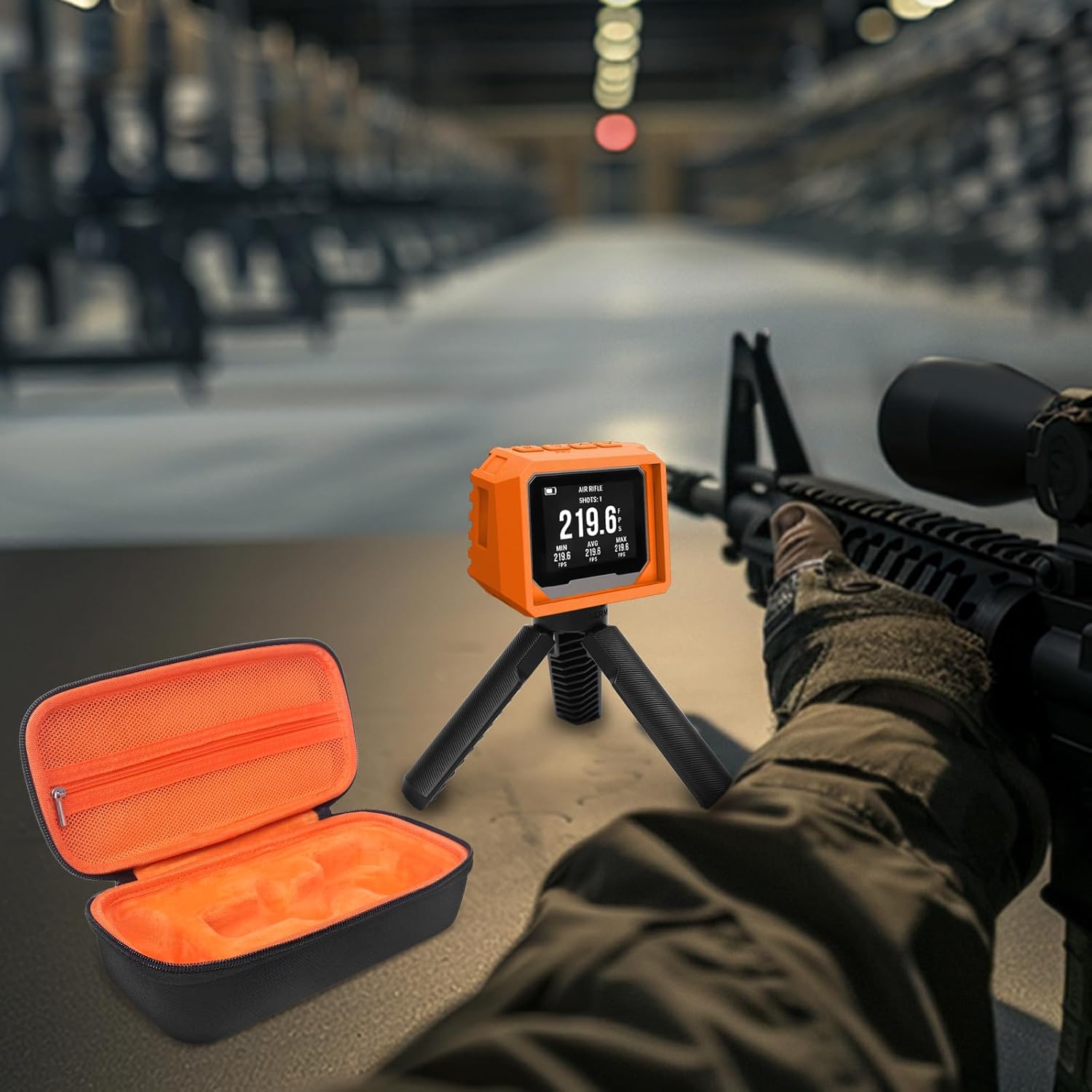 Garmin Xero C1 Pro Case Bundle - 2-in-1 Silicone Protective Cover & Custom Travel Organizer Case, Shockproof Anti-Scratch Full Protection for Garmin Xero C1 Pro Chronograph