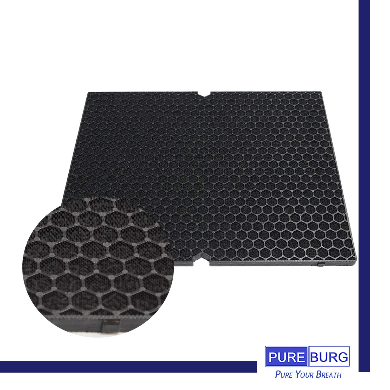 PUREBURG Kit de filtres de rechange compatibles avec purificateur d'air Winix Zero S et Winix 2020eu numéro de pièce filtre H, H13 charbon actif