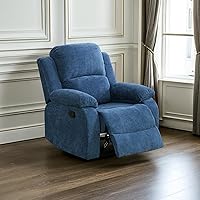 Vista 44 de A Ainehome Juego de muebles de sala de estar, juego de sofá reclinable, sofá de dos plazas para sala de estar, espacio pequeño, caravana, casa