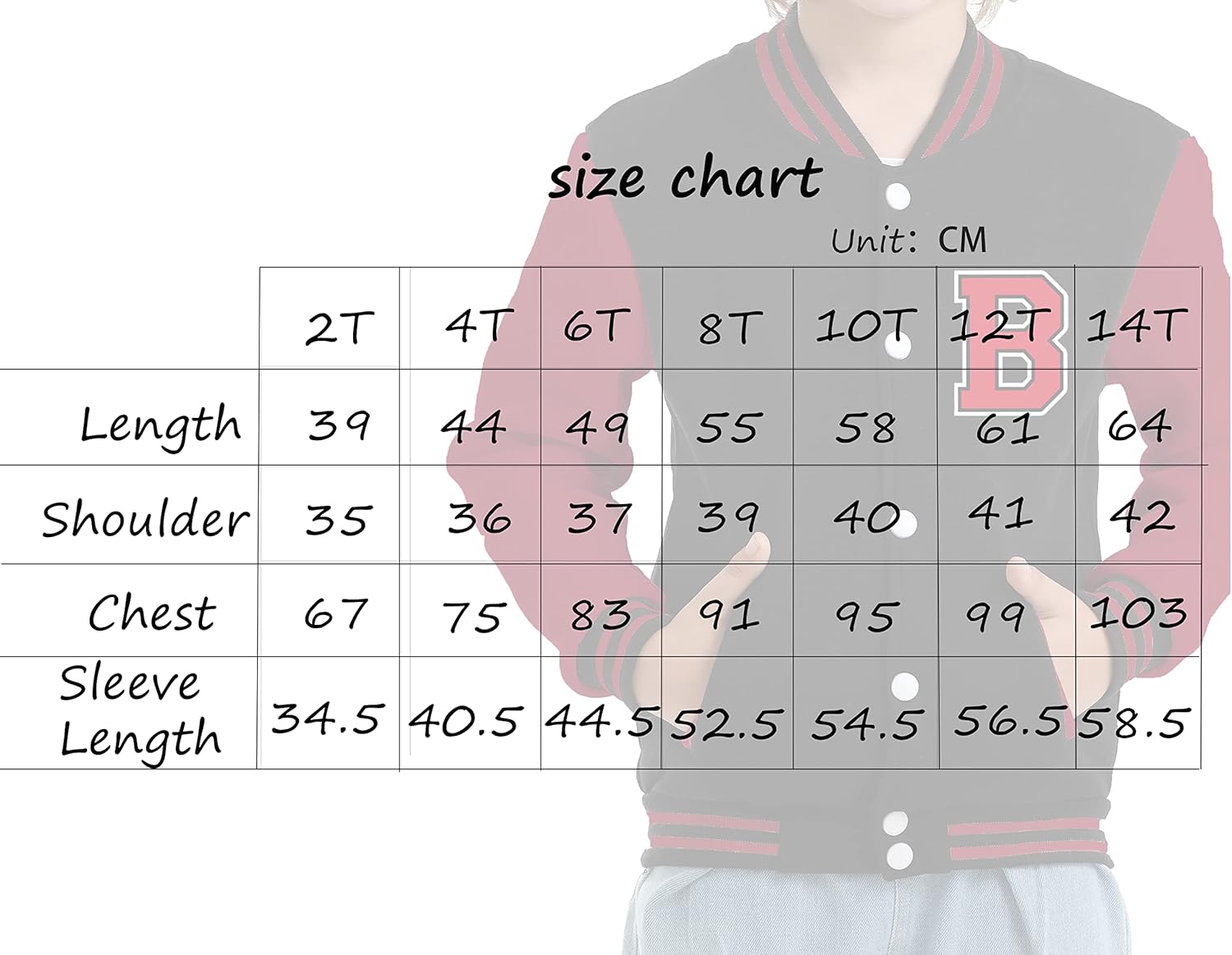 Kids Baseball Varsity Jacket Boys Uniform Bomber Kuwait Ubuy