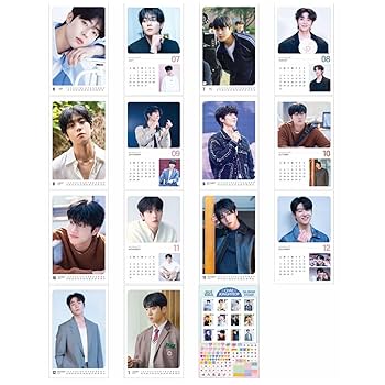 Amazon.co.jp: 2025 壁掛けカレンダー [K-STAR Wall Calendar