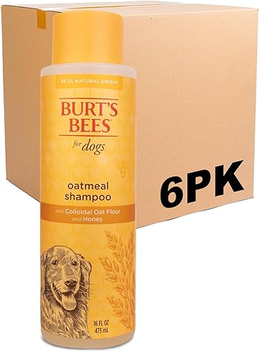 Vista 23 de Burt's Bees - Champú de avena natural para perros con harina de avena coloidal y miel, champú para perros, libre de crueldad, sin sulfatos ni