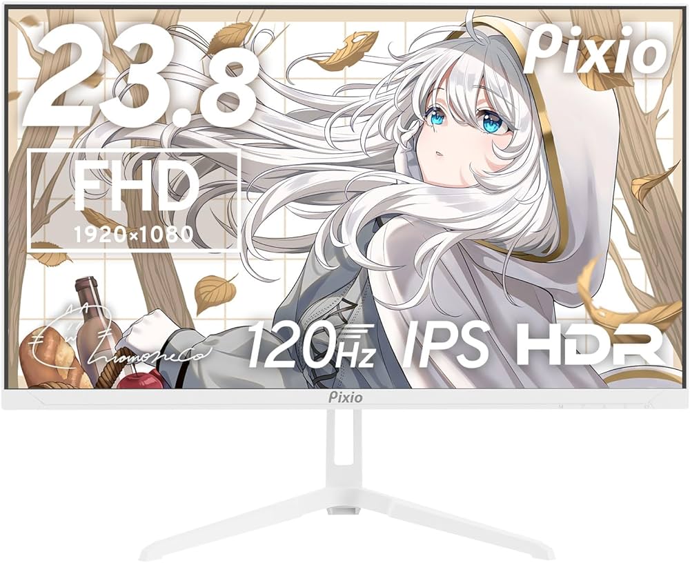 【新品同様】Pixio PX246 ゲーミングモニター 23.8インチ120Hz Amazon.co.jp: Pixio PX246 Wave White ゲーミングモニター 23.8インチ