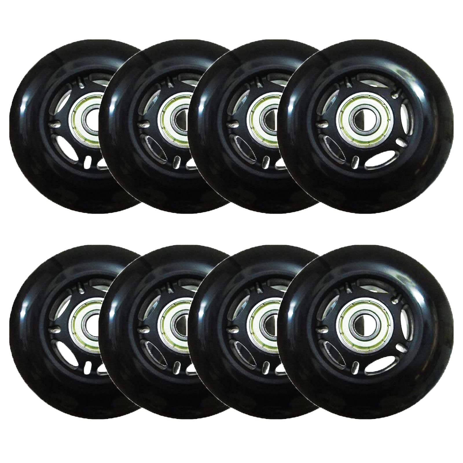 Roues Rechange pour Patins Roues alignées 64mm with Bearings