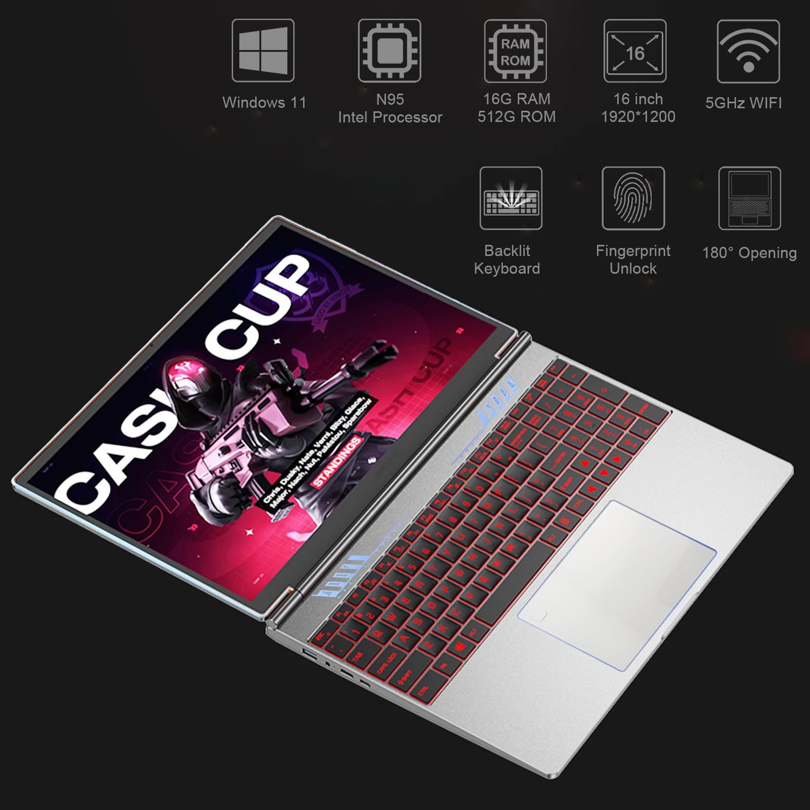 mouse Win11 8世代i7/RAM16GB/SSD512GB Waizowl Cloud Ultra 8K Wireless Gaming Mouse - Nebula