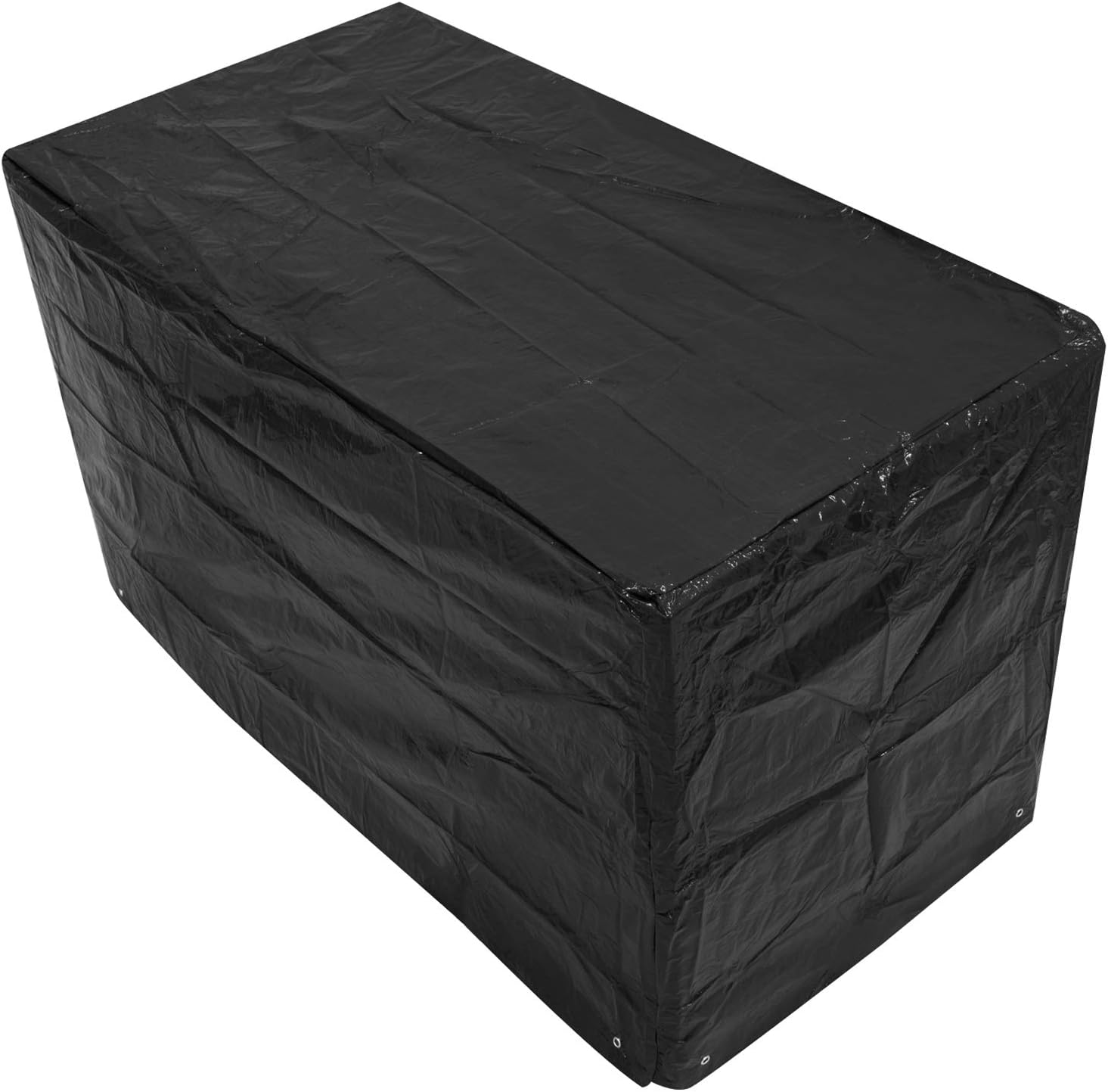 Woodside Black Small Bistro Outdoor Garden Patio Furniture Set Cover 1