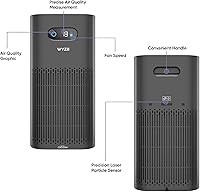 Vista 9 de Wyze Air Purifier with Wildfire Filter (Special), for Living Room, Kitchen, HEPA 13, 21db Quiet, with Sleep Mode, Air Cleaner for Smoke, Pollen