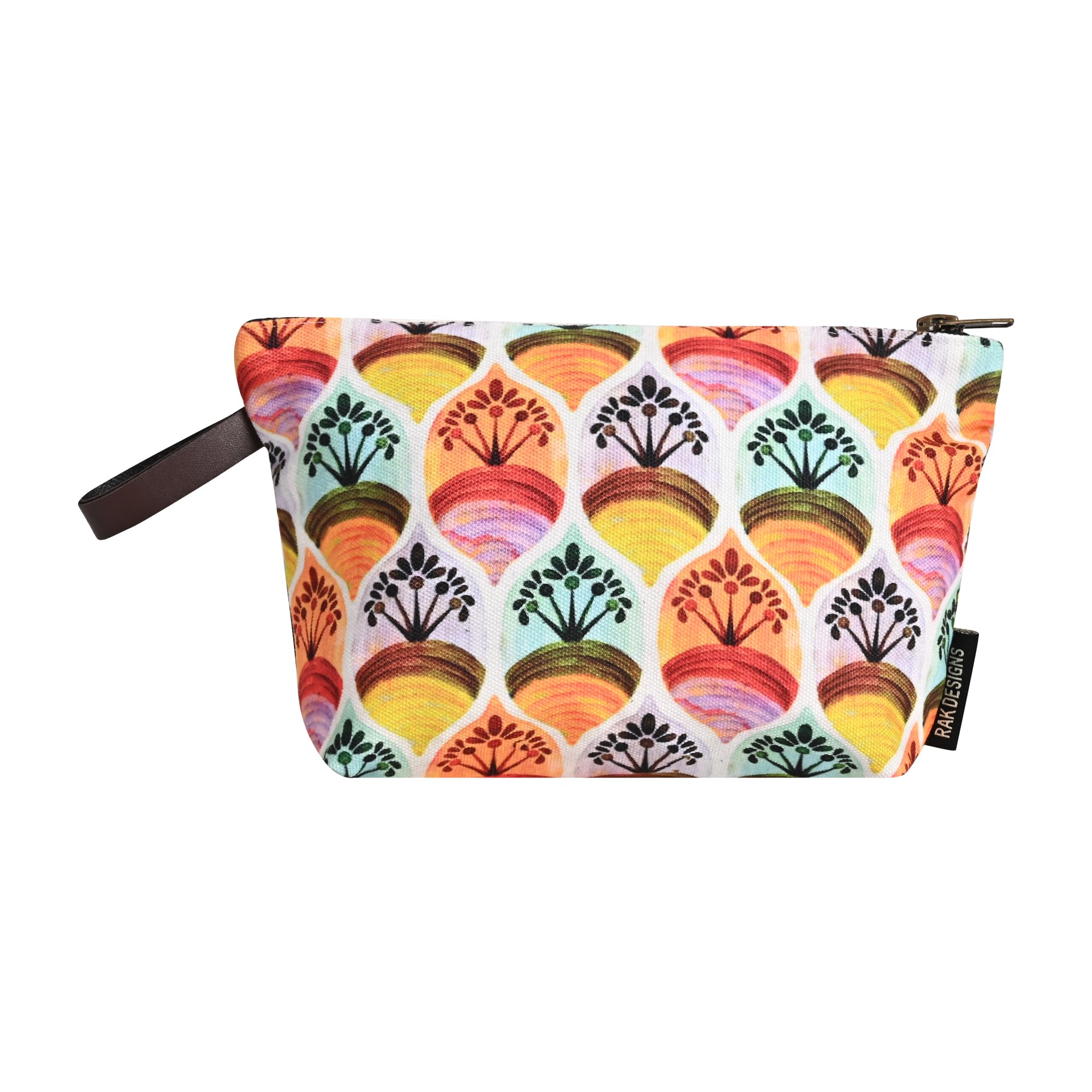 RAK DESIGNS Printed Cosmetic Pouch | Makeup Pouch (Multi-Color)-image-20