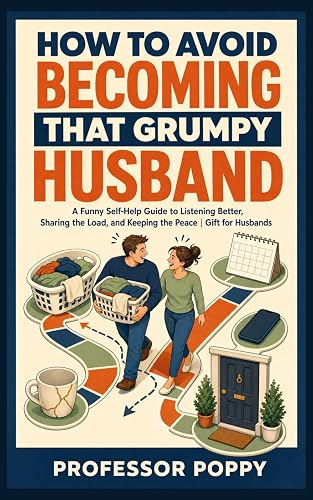 Funny self help book about marriage with a bold cover