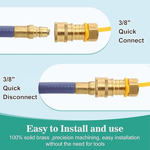 Miniatura 4 de 5249 Kit de conversión de propano a gas natural, compatible con parrillas de piedra negra de 28 pulgadas y 36 pulgadas, combo de estufa, estufa