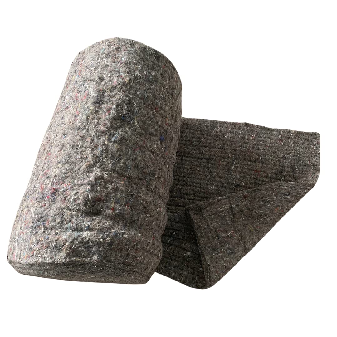 2.5 Metre - MASTA Upholstery Black Upholstery Felt 27" Wide FR Batting Crafts Seating Wadding Padding - 2.5m