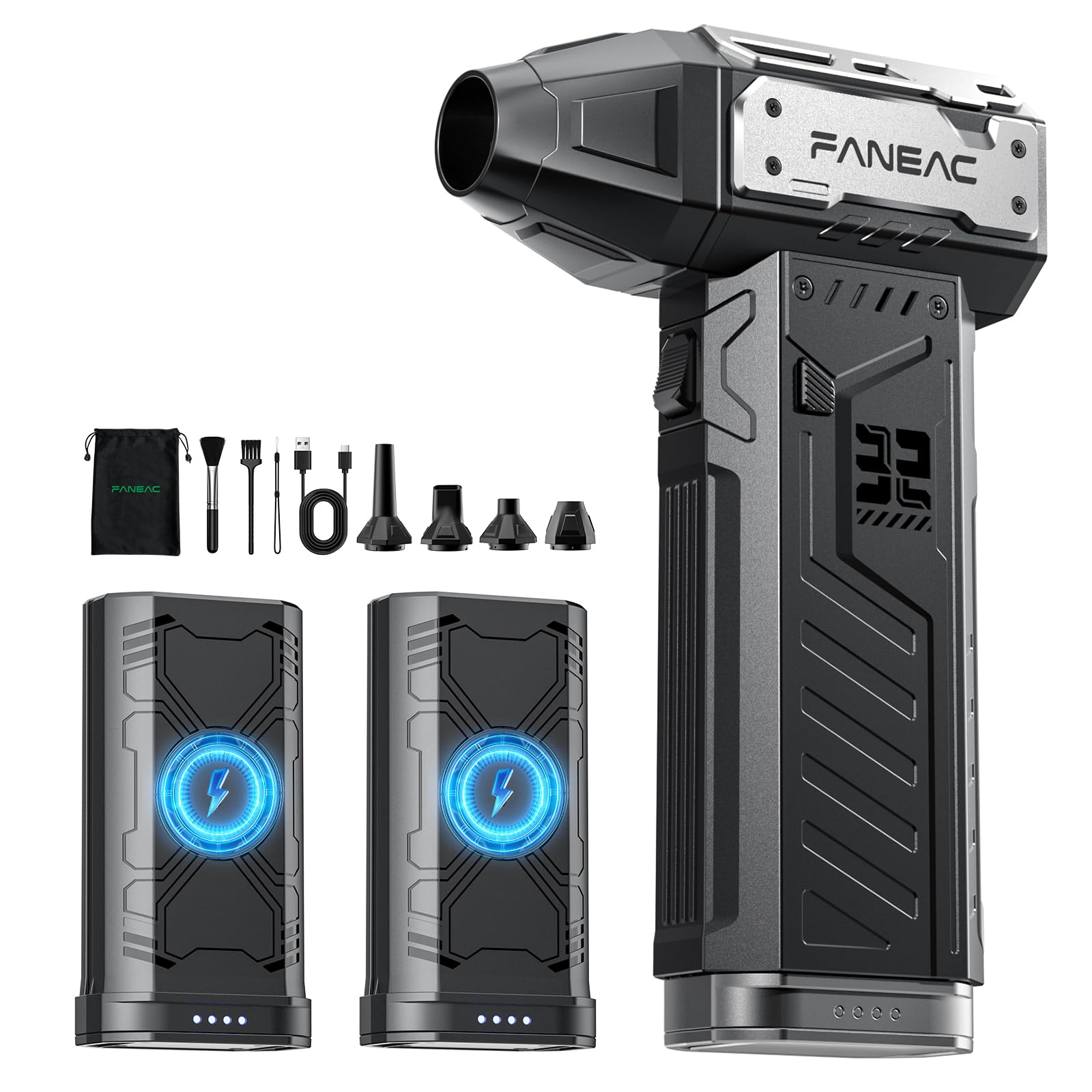 Locker.Ink | Elevate Your Cleaning Routine with These Top Cordless Dusters FANEAC X305 Compressed Air Duster