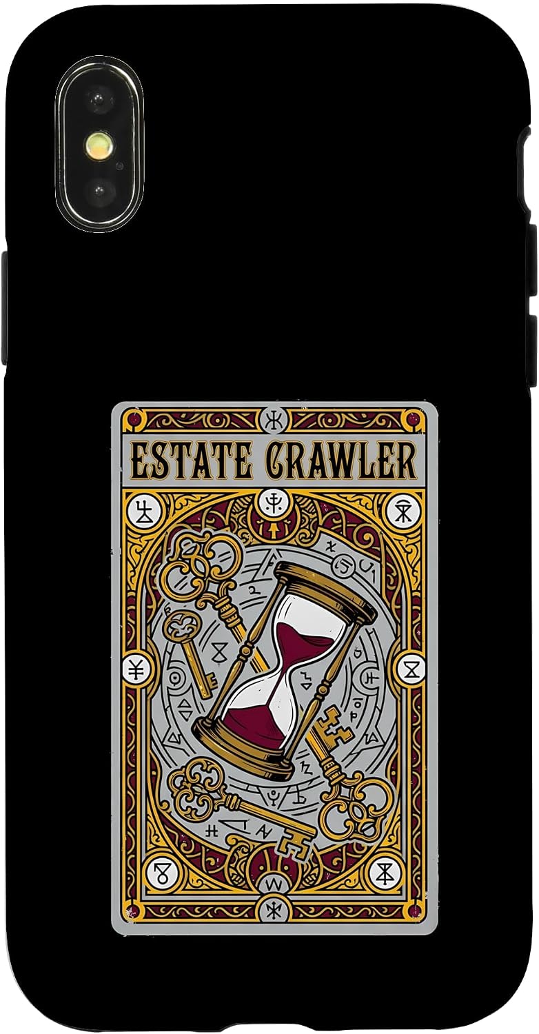 Estate Crawler Tarot Card Vintage Antique Hunter Graphic Case for iPhone 14 Plus image 5