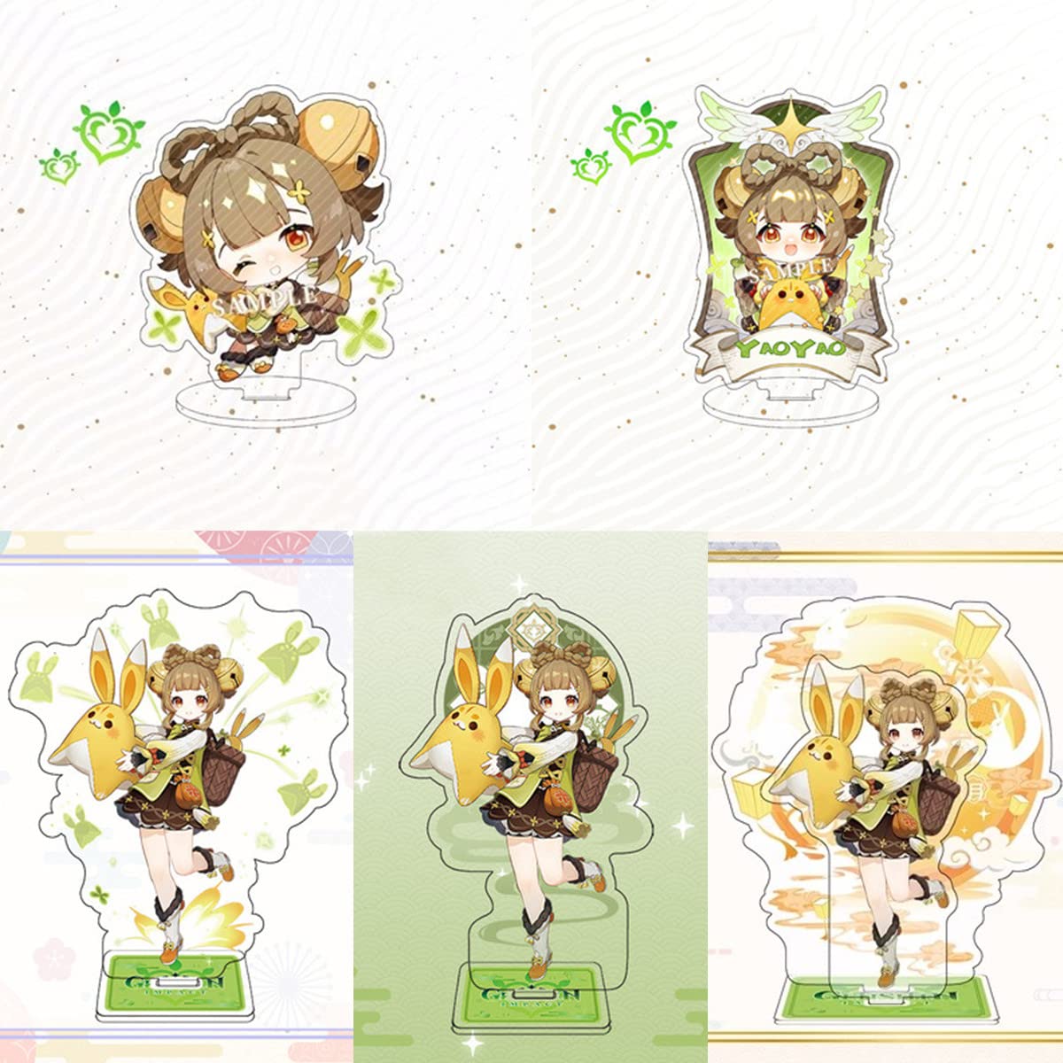 Amazon.co.jp: 原神 げんしん ヨォーヨ アクリルスタンド 台座あり