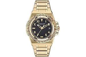 Versace Men's Greca Reaction Collection Luxury Watch