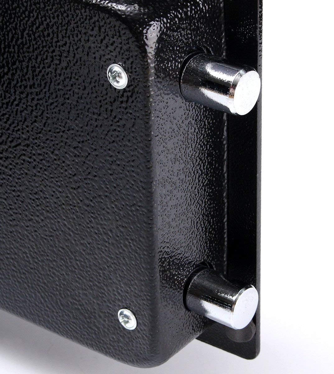 SAFEPUJIANA ロックボックス、貯金箱、8.5L ホームデジタル電子ボックス ハイスチールロック ホームオフィス