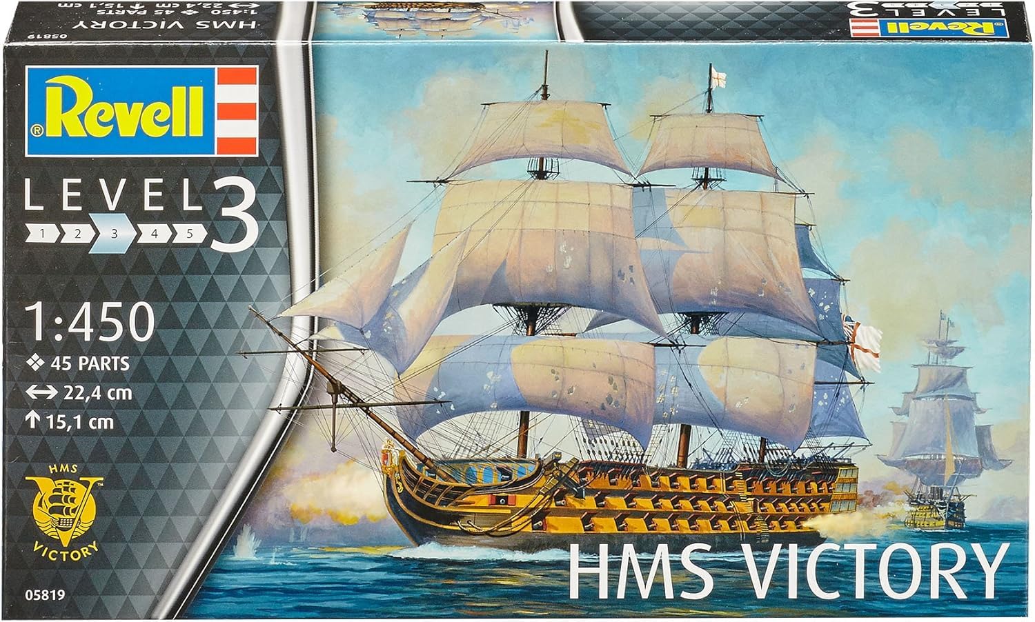 Amazon | ドイツレベル 1/450 イギリス海軍 HMS ヴィクトリー ネルソン