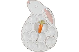 Mud Pie Easter Deviled Egg Platter Tray