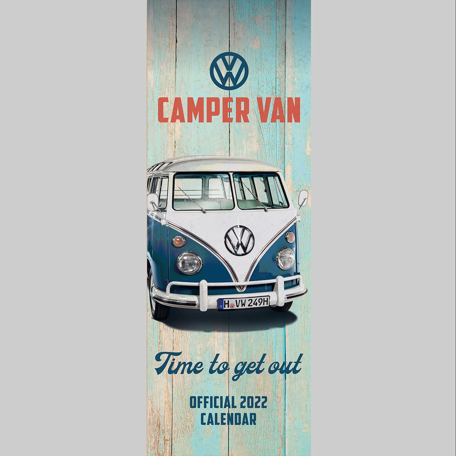Buy Official VW Camper Vans 2022 Month To View Slim Wall (The