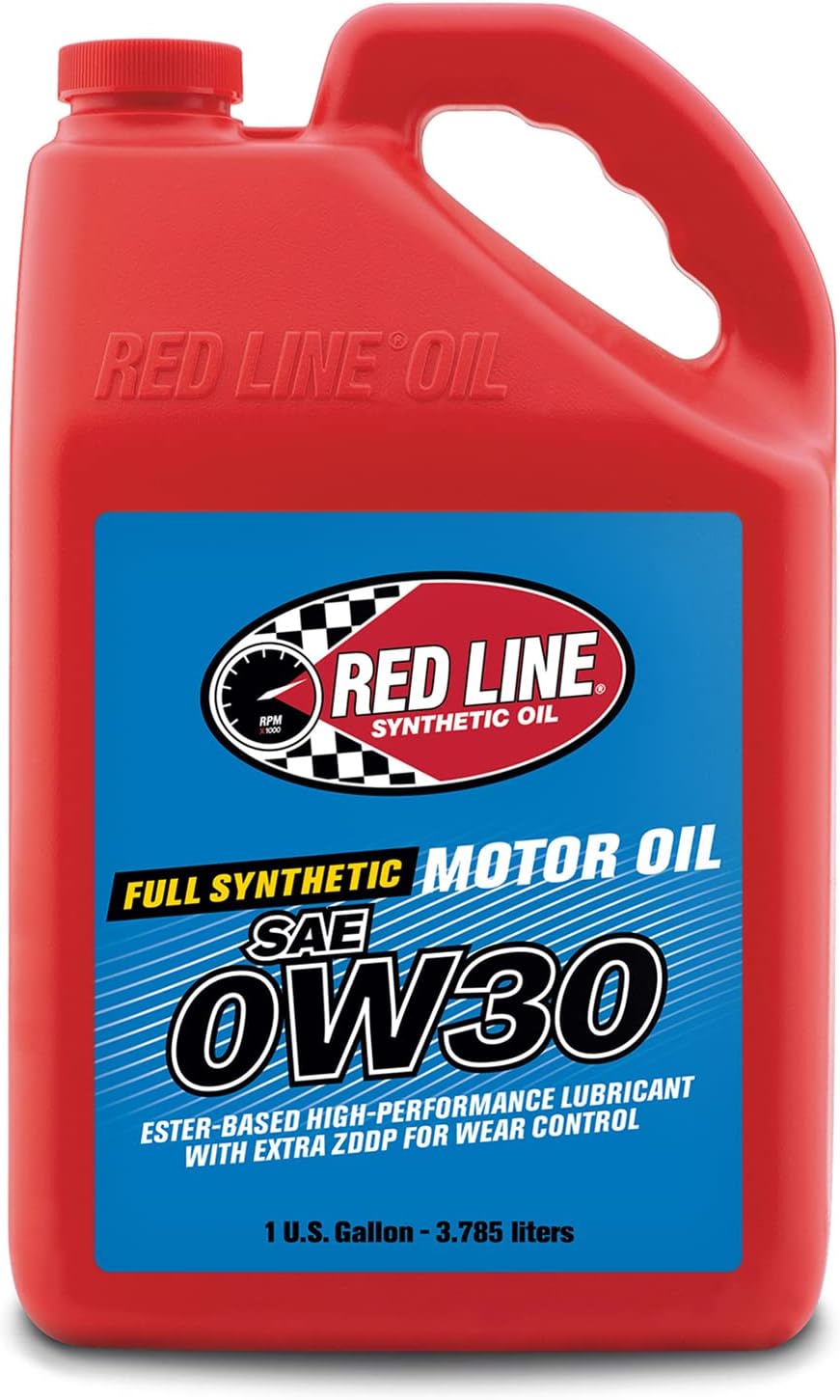 Red Line 11115 SAE 0W30 Fully Synthetic Motor Oil - 1 Gallon (Pack of 2)