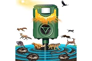 Exclusive Ultrasonic Outdoor Squirrel Repellent