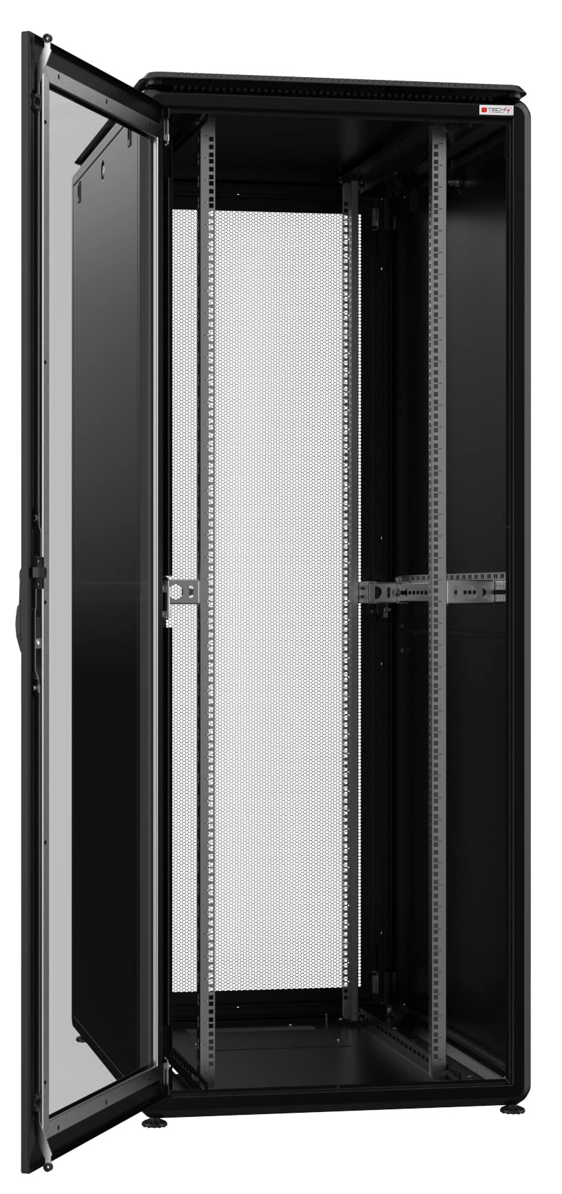 Techly Professional 364668 Armadio Server Rack 19" 600x1000 32 unità Nero Serie Evolution Nero