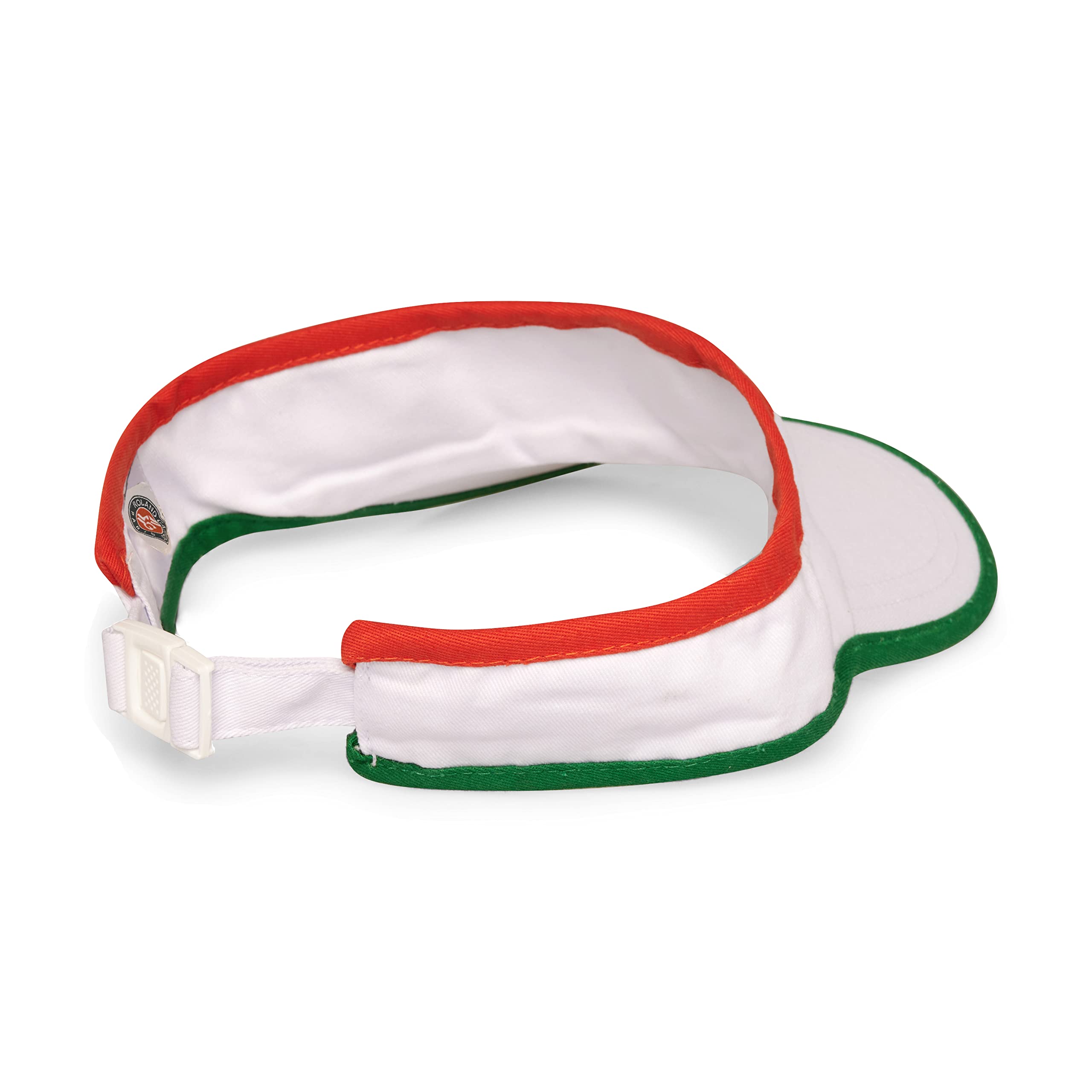 Roland-Garros - Visière Héritage - 100% Coton - Unisexe - Blanc - Taille Unique