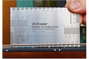 Guitar Repairing String Action Ruler Gauge