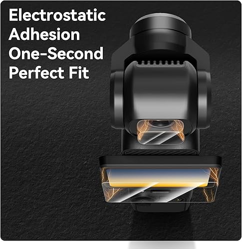 Miniatura 4 de TELESIN Paquete de 2 protectores de pantalla de vidrio templado + 2 protectores de lente para Osmo Pocket 3  Accesorios de película de vidrio