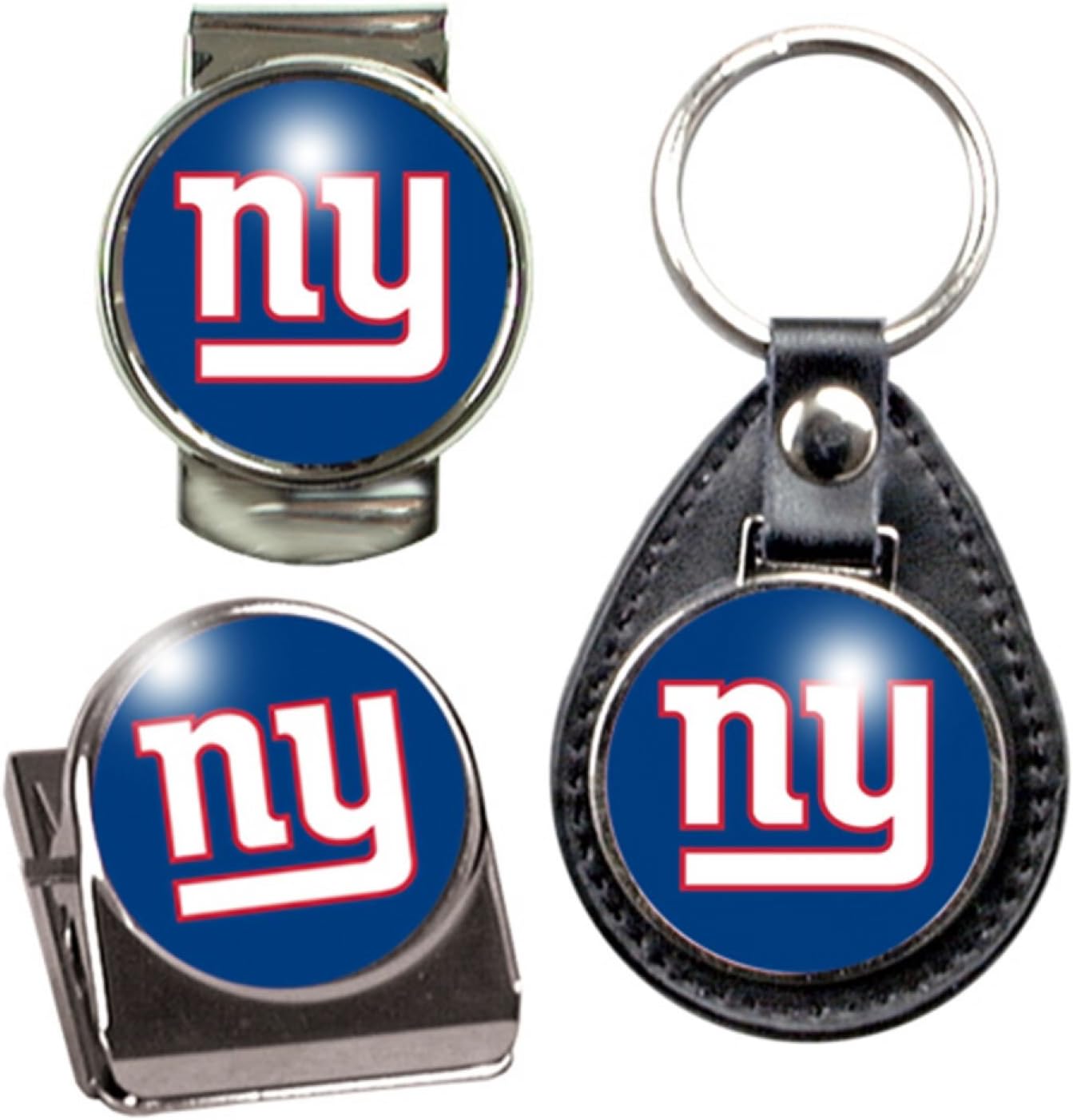 NFL New York Giants Key Chain, Money Clip & Clip