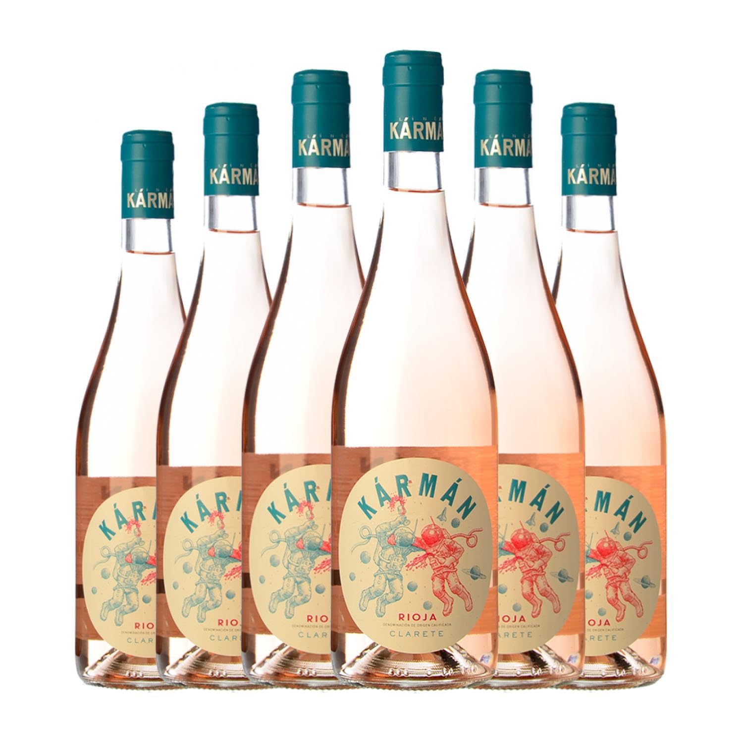 Gómez Cruzado Kármán Clarete Rioja 75 cl Vino rosado (Caja de 6 Botellas de 75 cl)
