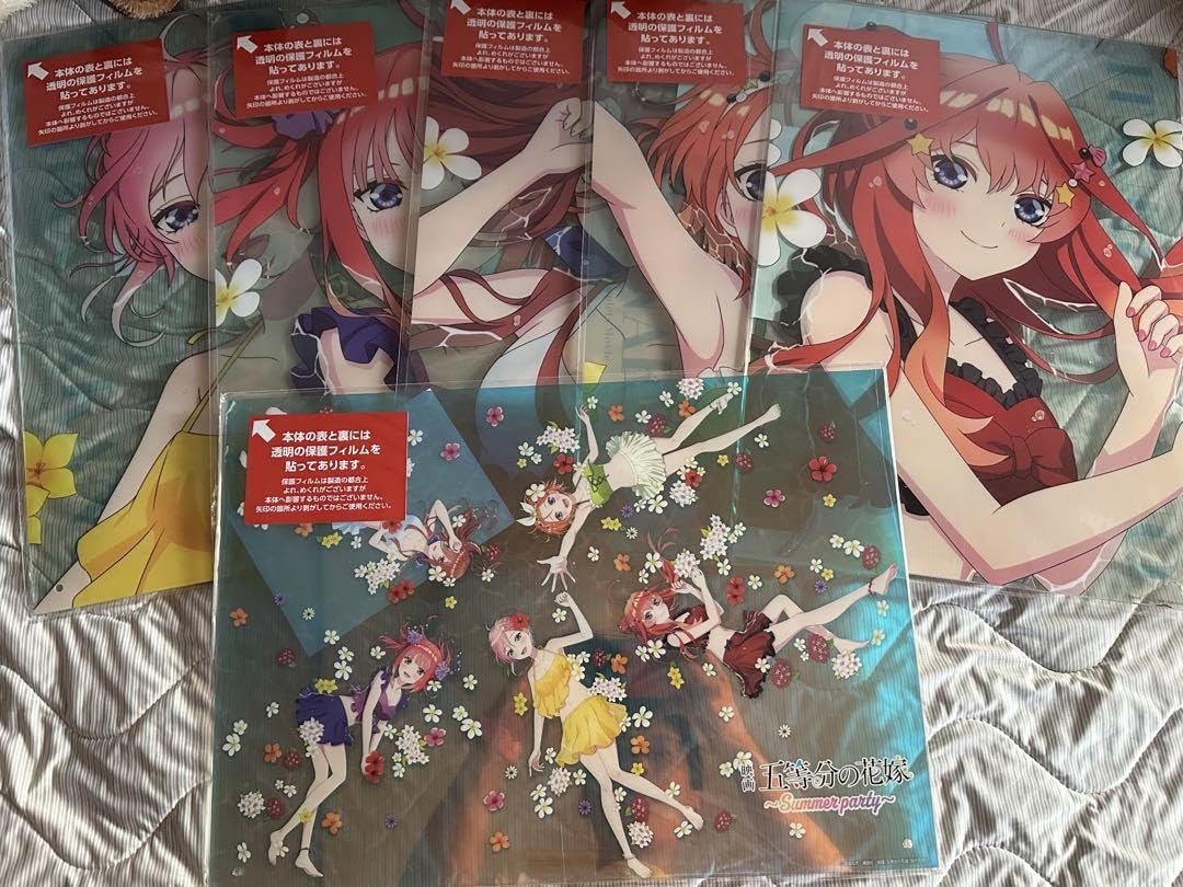 ひこくじ 五等分の花嫁 クリアボード ラストワン賞一花 二乃 三玖 四葉 