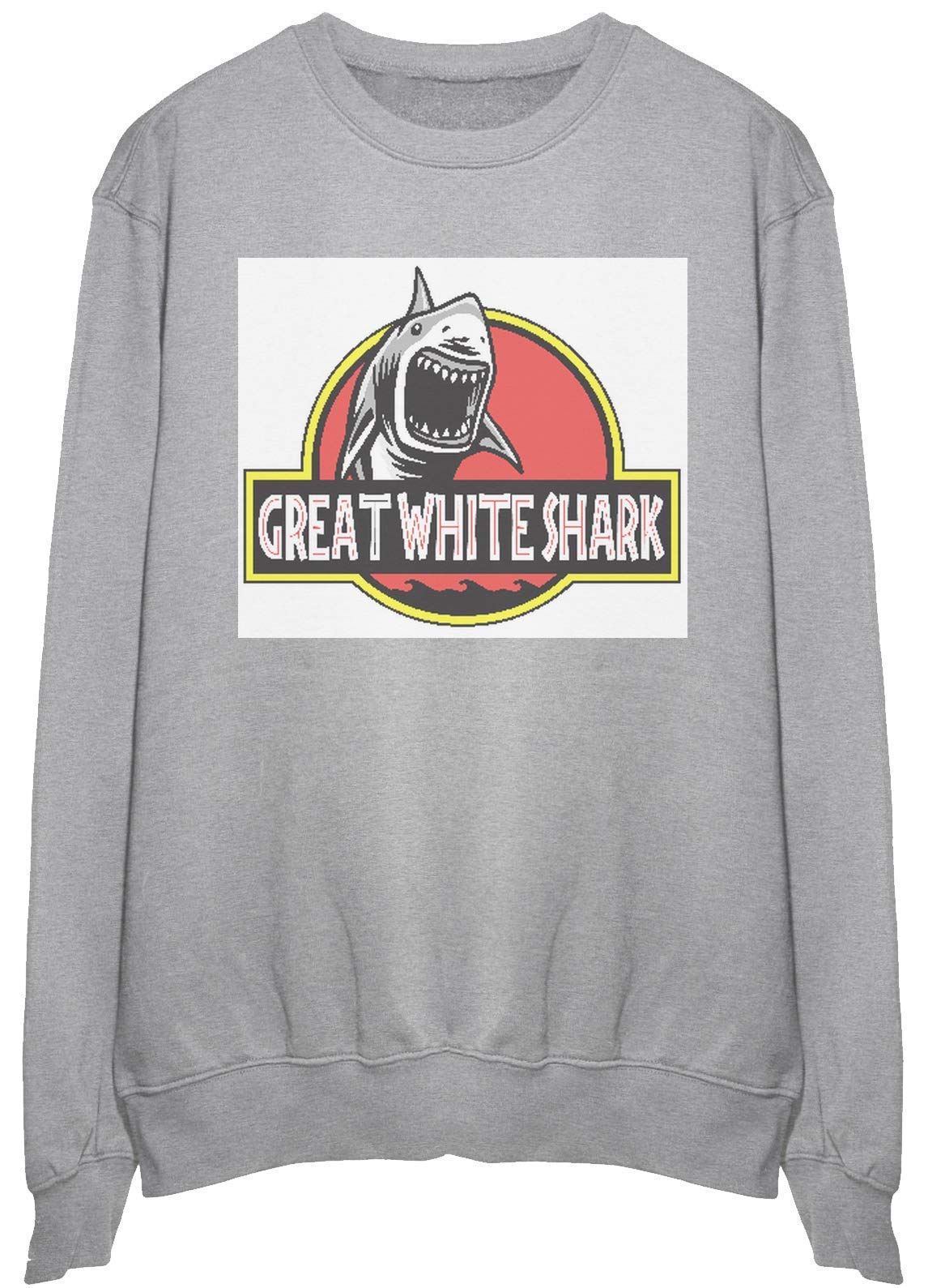 Sweatshirt Great White Shark 8bit pull chaud XL pour éviter le froid - 3