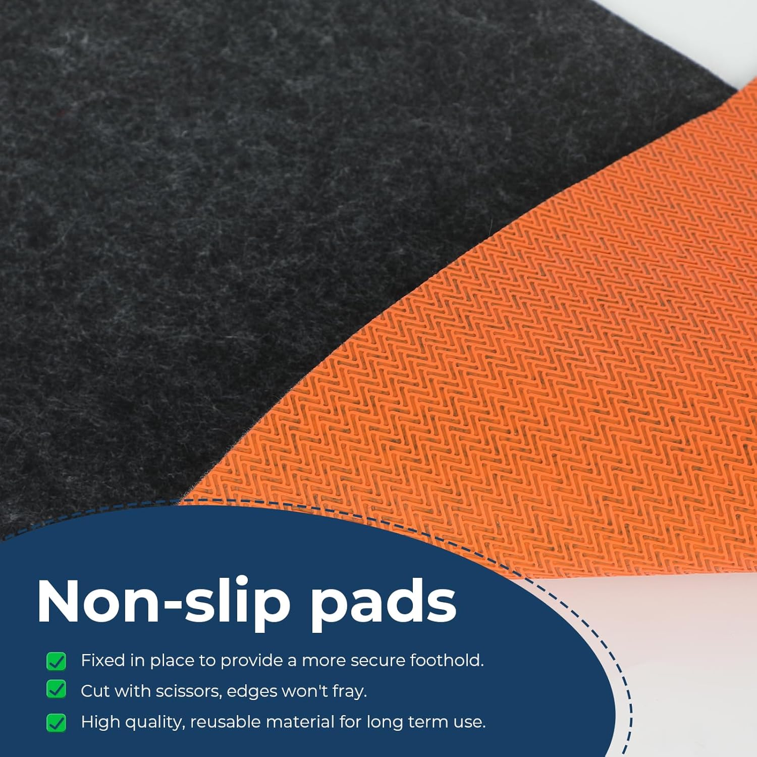 Heavy Duty Oil Spill Mat Absorbent Garage Floor Mat for Under Car 1/4inch Thicked Non-Slip Rubber Backing Pad Protect Floor Washable Durable Reusable Pad for Garage Truck Kitchen Gym (9.8FT × 8.2FT)