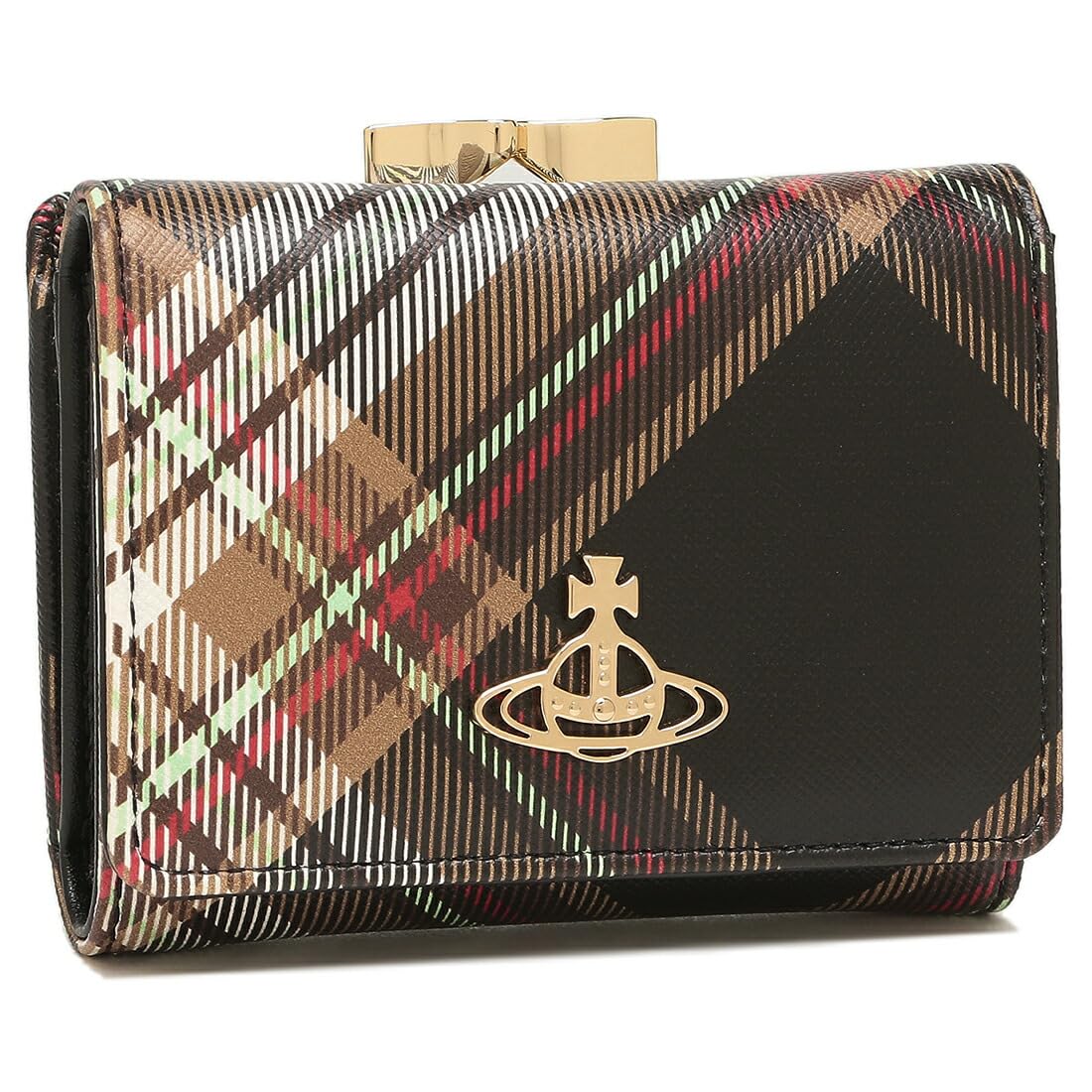 【美品】Vivienne Westwood ダービー 三つ折財布 がま口財布 Amazon | [ヴィヴィアンウエストウッド] 三つ折り財布 ダービー