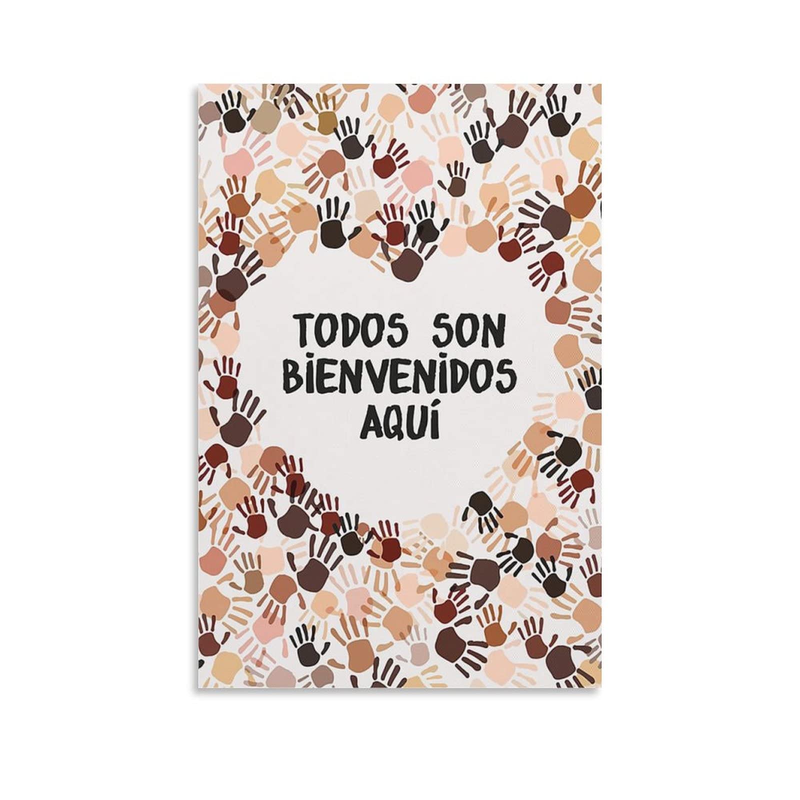 Kwqdozf As Pic Ozgdyej Todos Son Bienvenidos Aqui Poster All Are Welcome Spanish Classroom