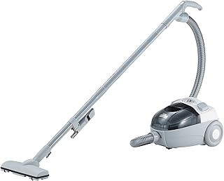 TWINBIRD(ツインバード) 掃除機 クリーナー サイクロン キャニスター掃除機 コード式 ハイパワー 軽量 吸込仕事率180W スケルトンブラック YC-E019SBK