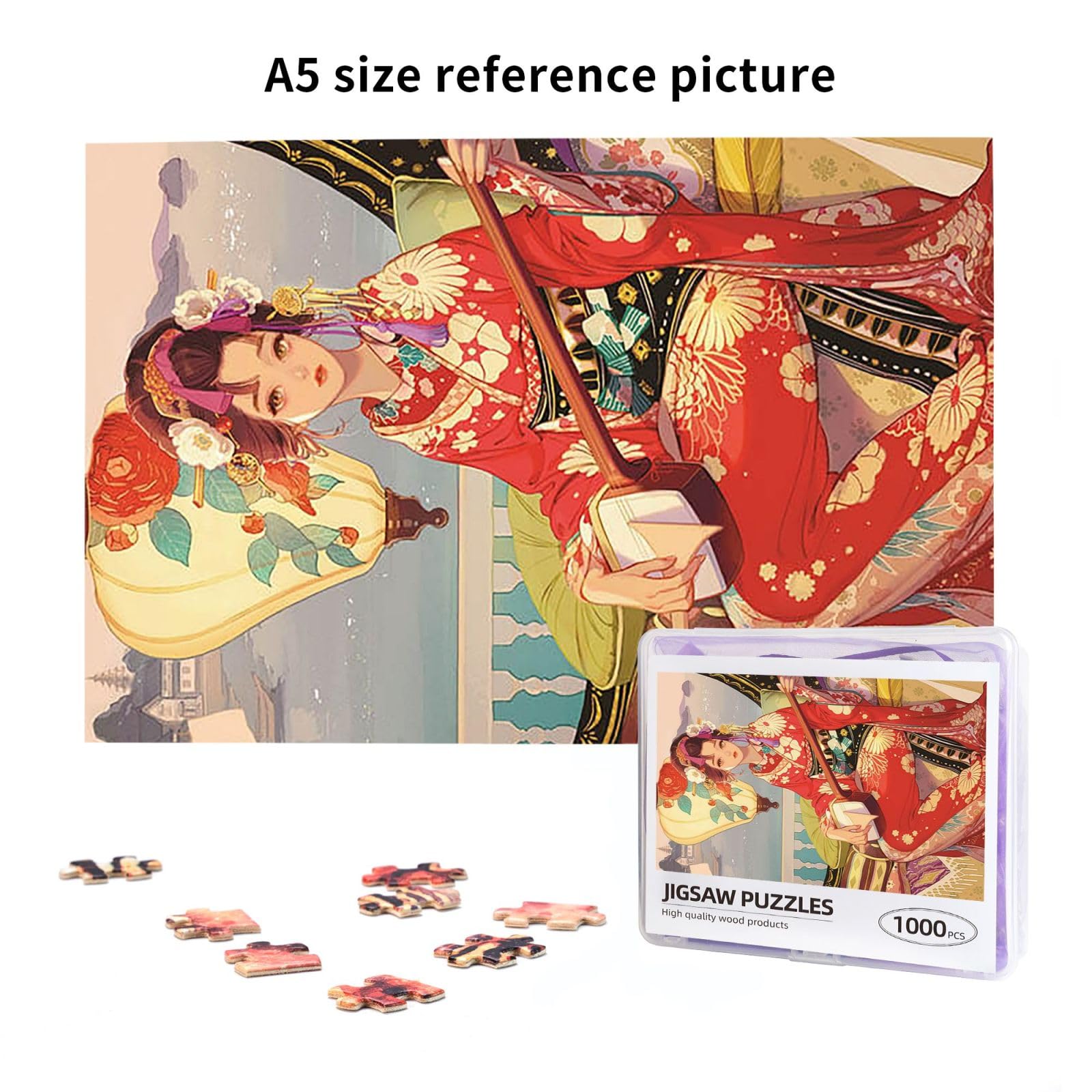 Amazon.co.jp: 竹久夢二8 パズル 良質な木製パズル 装飾 学生 子供