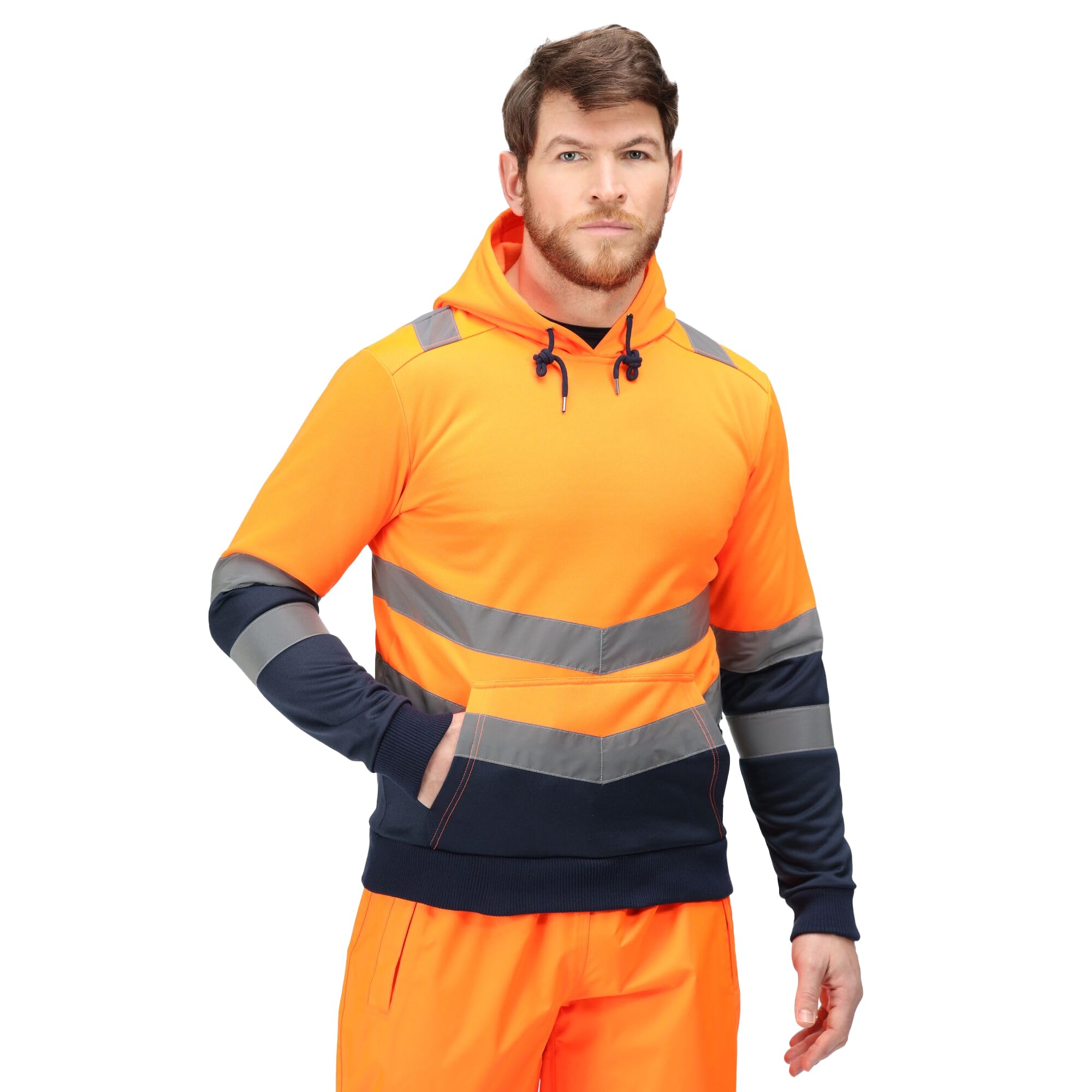 Regatta Sweat à Capuche Professionnel Haute visibilité pour Homme
