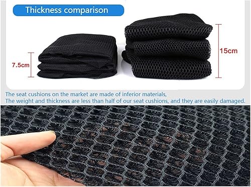 Miniatura 3 de Funda protectora para asiento compatible con Kawasaki, compatible con Versys-X300, Versys X300 X 300, funda de asiento de tela de nailon