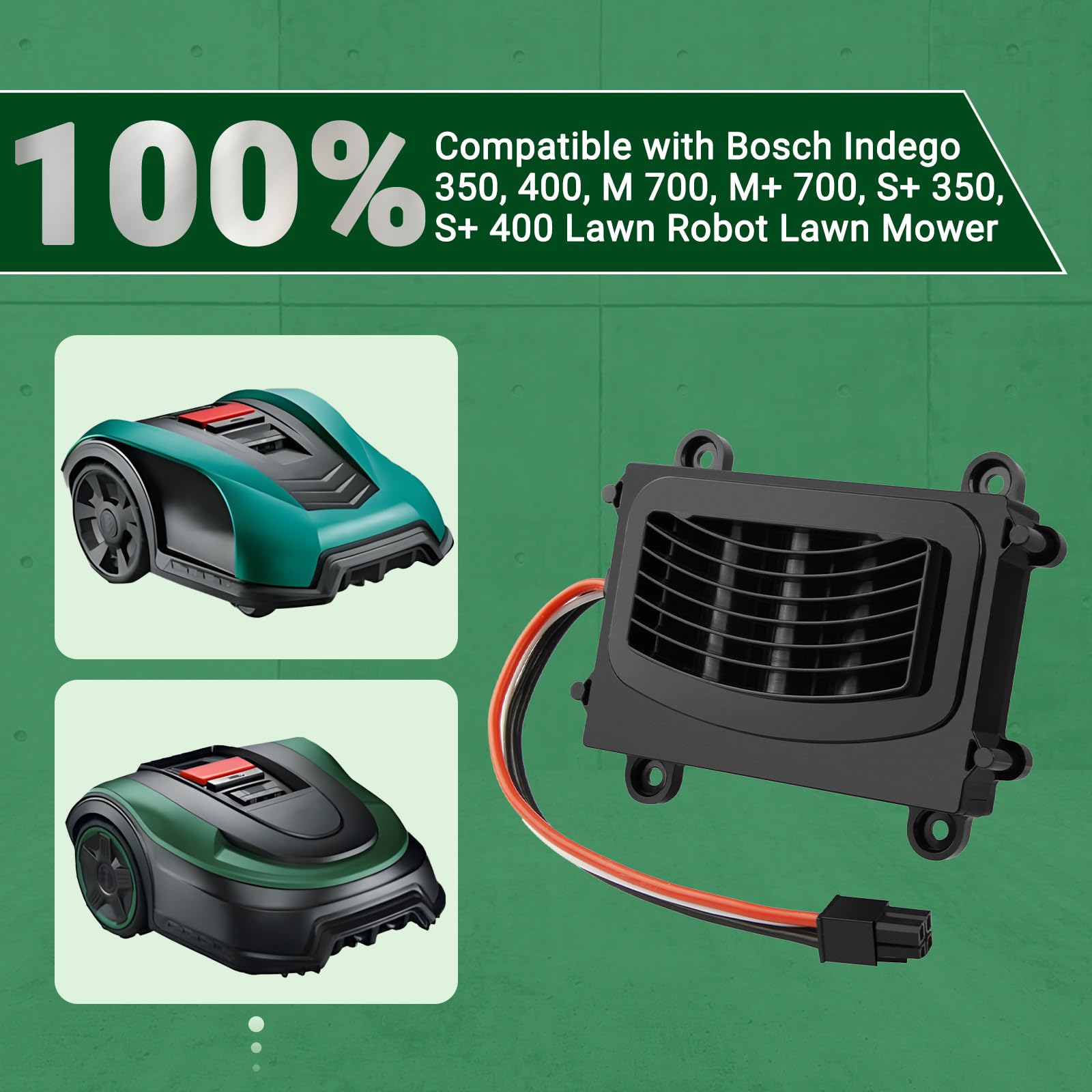 18 V, 3000 mAh, zamiennik akumulatora litowo-jonowego, kompatybilny z Bosch Indego 350, 400, M700, M+700, S+350, S+400, kosiarka do trawy F016104 898, F016104898, F016L69176