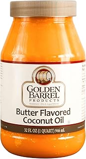 Golden Barrel Butter Flavored Coconut Oil (32 oz.)