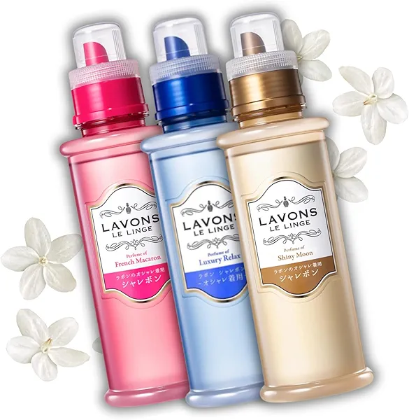 LAVONS Liquid Laundry Detergent Sensitive Skin Friendly, Natural Laundry Detergent for Women & Men, Kids& Pets, Laundry Detergent Soap with Thyme& Sage Leaf Extract, Made in Japan 16.9 Fl Oz 3EA
