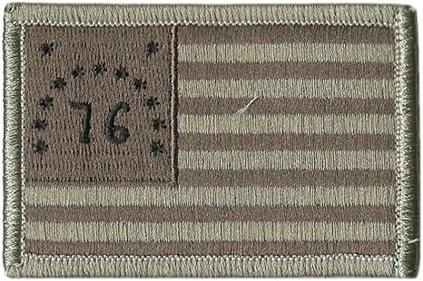 Gadsden and Culpeper Bennington 1776 Tactical Flag Patch - 2" x 3"