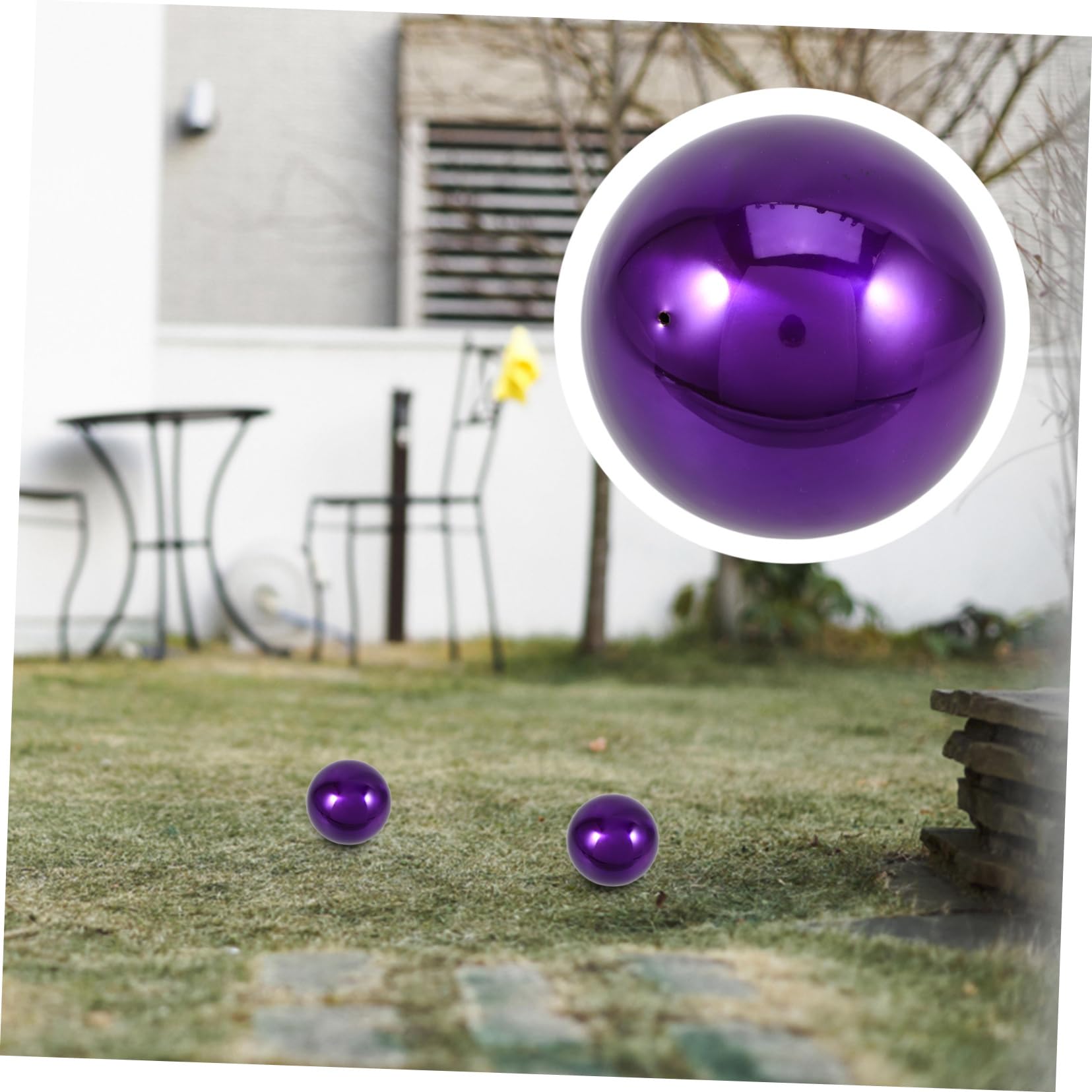 Edelstahlkugel 6 Zoll Spiegelkugel Gartenreflexionsball Poliert Reflektierende Gartendeko Für Innen Und Außen Mit Glatter Oberfläche